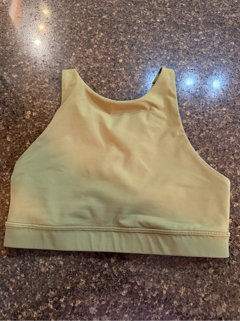 Lululemon Strappy Racer Bra - Olive Green - Large
